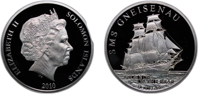 Solomon Islands Constitutional Monarchy Within The Commonwealth 2010 10 Dollars ...