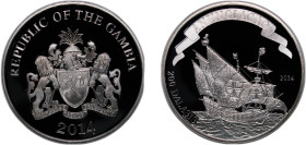 The Gambia 2014 200 Dalasis (Anunciacao) Silver (.925) (5000) 20g PF KM 77