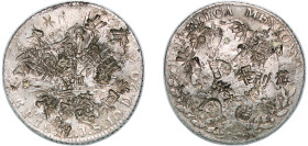 Mexico Federal Republic 1832 Pi JS 8 Reales Silver (.903) San Luis Potosi Mint 26.88g VF Chopmarked KM 377