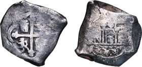 Mexico Spanish colony 1621 - 1667 Mo 8 Reales - Philip IV Silver (.9306) Mexico City Mint 26.73g VF KM 45