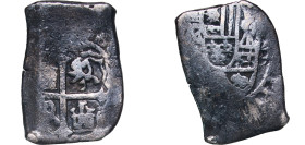 Mexico Spanish colony 1701 - 1728 Mo 4 Reales - Philip V Silver (.931) Mexico City Mint 12.63g VF KM 40