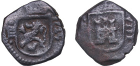 Spain Kingdom 1625 8 Maravedis - Philip IV (hammered) Copper Segovia Mint 6.01g VF KM 10.6