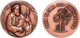 Spain Kingdom 1981 Medal - José María de Iparraguirre Balerdi Bronze 71.58g UNC