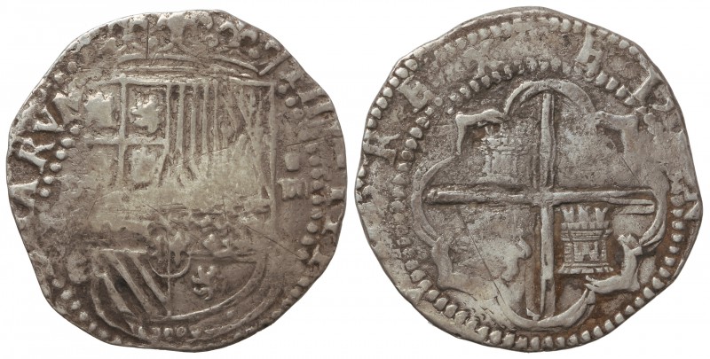 4 Reales. S/F. POTOSÍ. (B). 13,12 grs. (MBC-).