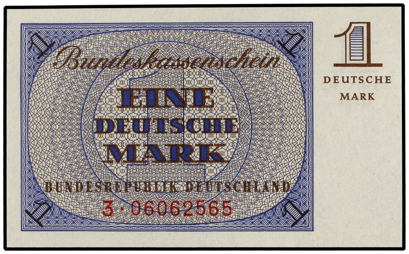 1 Marco. (1967). ALEMANIA. REPÚBLICA FEDERAL. Pick-28. SC.