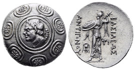 Kings of Macedon. Amphipolis or Pella. Antigonos III Doson 229-221 BC. In the name and types of Antigonos II Gonatas. Tetradrachm AR