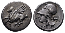 Corinthia. Corinth circa 340-320 BC. Stater AR