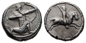 Caria. Achaemenid Period. Uncertain mint circa 335-334 BC. Tetradrachm AR