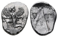 Caria. Kaunos  circa 450-390 BC. Stater AR