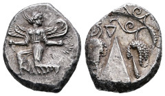 Caria. Kaunos  circa 430-410 BC. Stater AR