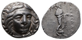 Satraps of Caria. Halikarnassos. Maussollos 377-352 BC. Tetradrachm AR