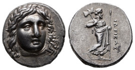 Satraps of Caria. Halikarnassos. Hidrieus 351-344 BC. Tetradrachm AR