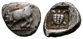 Dynasts of Lycia. Uncertain mint. Uncertain Dynast 470-440 BC. Stater AR