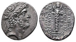 Seleukid Kingdom. Damascus. Demetrios III Eukairos 97-87 BC. SE 222 = 91/0 BC. Tetradrachm AR