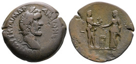 Egypt. Alexandria. Antoninus Pius AD 138-161. Dated RY 8=AD 144/5. Drachm Æ