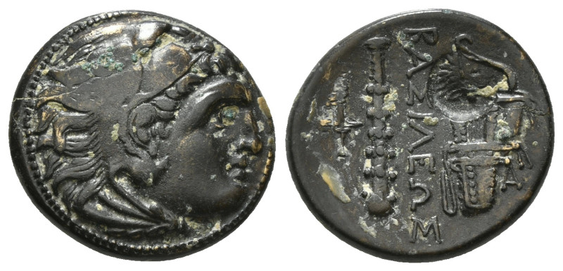 KINGS OF MACEDON. Alexander III 'the Great' (336-323 BC). Ae Unit. Uncertain min...