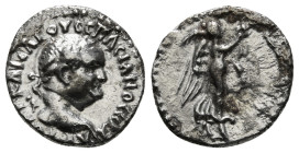 CAPPADOCIA. Caesarea. Vespasian (69-79). Hemidrachm.
Obv: AYTOKP KAICAP OYЄCΠACIANOC CЄBA.
Laureate head right.
Rev: Nike advancing right, holding wre...