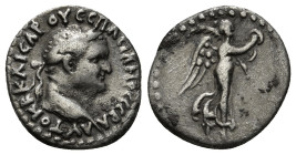 CAPPADOCIA. Caesarea. Vespasian (69-79). Hemidrachm.
Obv: AYTOKP KAICAP OYЄCΠACIANOC CЄBA.
Laureate head right.
Rev: Nike advancing right, holding wre...