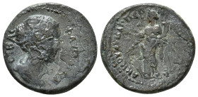 PHRYGIA. Eucarpeia. Faustina Junior, Augusta, 147-175. struck under the magistrate G. Kl. Flakkos, c. 147-161, but probably soon after 147. ΦΑΥΣΤΕΙΝΑ ...