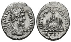 CAPPADOCIA. Caesarea. Septimius Severus (193-211). Drachm. Dated RY 16 (AD 208).
Obv: AY KAI Λ CEΠ CEOYHPOC.
Laureate head right.
Rev: MHTPO KAICAP NE...