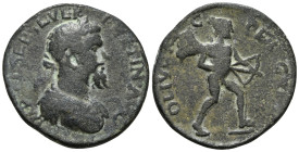 PISIDIA. Cremna. Septimius Severus (193-211). Ae.
Obv: IMP C L SEVER PERTIN AVG.
Laureate head right. Rev :COL IVL AVG FEL CREM , Apollo Propylaeus ...