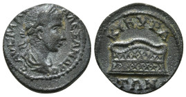 PHRYGIA, Kibyra. Severus Alexander, 222-235 AD. AE Obv : ΑΥ Κ Μ ΑΥ Ϲ ΑΛƐΞΑΝΔΡΟϹ; laureate, draped and cuirassed bust of Severus Alexander, r., seen fr...