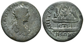 CAPPADOCIA. Caesarea. Elagabalus (218-222). Ae. Dated RY 2 (218/9).

Obv: AY K M AYPHΛIOC ANTωNЄINOC CЄBAC.
Radiate, draped and cuirassed bust right.
...