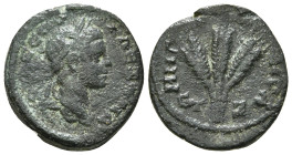 CAPPADOCIA. Caesarea. Severus Alexander (222-235) Ae. Dated RY 6 (227/8).
Obv: AV K CЄOV AΛЄΞΑΝΔ.
Laureate head right.
Rev: MHTPOΠ ΚΑΙCA ЄΤ ς.
Bundle ...