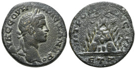 CAPPADOCIA. Caesarea. Severus Alexander (222-235). Ae. Dated RY 7 (227/8).
Obv: ΑΥ Κ ϹЄΟΥΗΡΟϹ ΑΛЄΞΑΝΔΡΟϹ.
Laureate, draped and cuirassed bust right.
R...