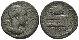 PONTUS. Neocaesarea. Gordian III (238-244). Ae. Dated CY 178 (241/2).
Obv: AV K M ANT ΓOPΔIANOC.
Laureate, draped and cuirassed bust right.
Rev: KOI Π...
