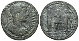LYDIA, Philadelphia, Gordian III (238-244 AD) AE Medallic
Obv: ΑΥΤ Κ Μ ΑΝΤ ΓΟΡΔΙΑΝΟϹ. Laureate, draped and cuirassed bust of Gordian III, r./ Rev : Φ...