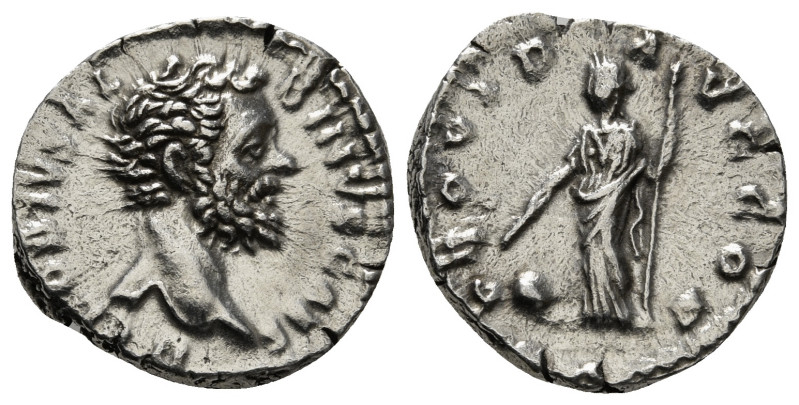 CLODIUS ALBINUS (Caesar, 193-195). Denarius. Rome.
Obv: D CLODIVS ALBINVS CAES.
...