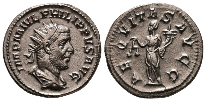 PHILIP I 'THE ARAB' (244-249). Antoninianus. Rome.
Obv: IMP M IVL PHILIPPVS AVG....