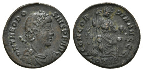 THEODOSIUS I (379-395). Ae. Follis 2,62 g