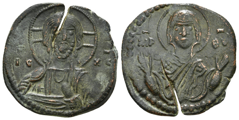 ANONYMOUS FOLLES. Class G. Attributed to Romanus IV (1068-1071). Constantinople....