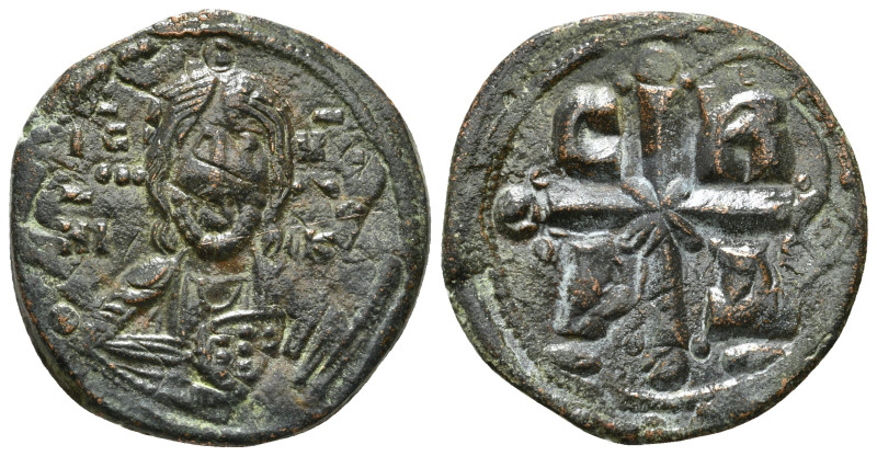 ROMANUS IV DIOGENES (1068-1071). Follis. Constantinople.
Obv: IC - XC / NI - KA....