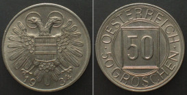 AUSTRIA. 50 Groschen 1934, Cu-Ni, BU!!!