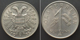 AUSTRIA. 1 Schilling 1935, Cu-Ni, KEY DATE! UNC!