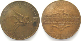 BATTLE OF ARNHEIM 1944. Bronze medal 60mm