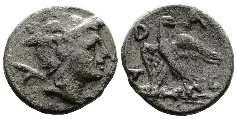 Kings of Macedon, Perseus, 179-168 BC. AE (18.9 mm, 4.9 g.). Pella or Amphipolis...