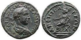 Amphipolis, Severus Alexander, 222-235 AD. (22.2 mm, 5.36 g, ). AY K MA CE ΑΛΕΞΑΝΔΡΟC Laureate, draped and cuirassed bust of Alexander Severus to righ...