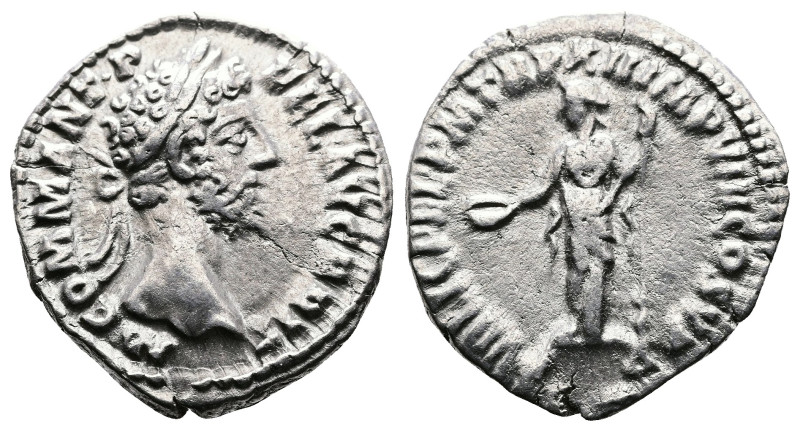 Commodus, 177-192 AD. AR Denarius (17.4 mm, 2.31 g.). Rome, 186-187 AD. M COMM A...