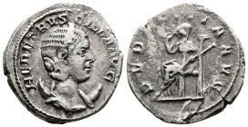 Herennia Etruscilla, 249-251 AD. AR Antoninianus (21.6 mm, 3.2 g.). Rome, 249-250 AD. HER ETRVSCILLA AVG Diademed and draped bust of Herennia Etruscil...