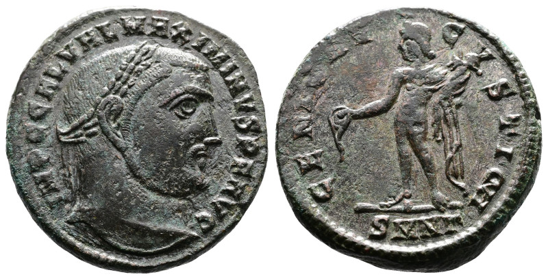 Maximinus II, 312-313 AD. AE Follis. (22,1 mm. 7.15 g.). Nicomedia. IMP C GAL VA...