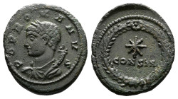 Constantine I 'the Great', 307/310-337 AD. Commemorative Series, small module bronze struck in Constantinople (13.4 mm, 1,37g.). POP ROMANVS Laureate ...