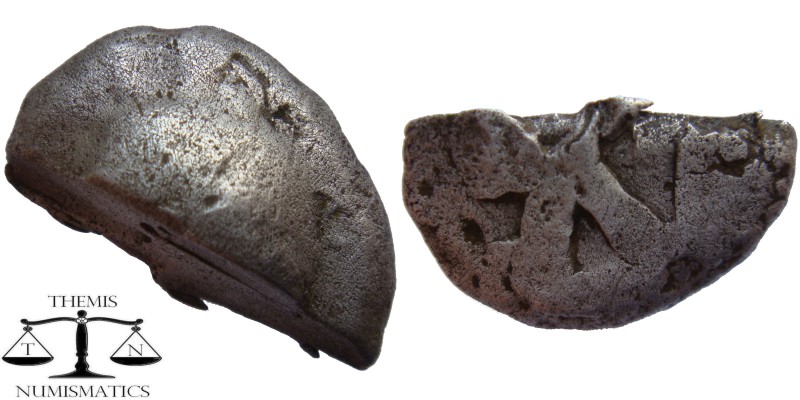 Attica, 1/2 AR Stater Aegina 480-457 BC. T-back turtle; turtle's head seen in pr...