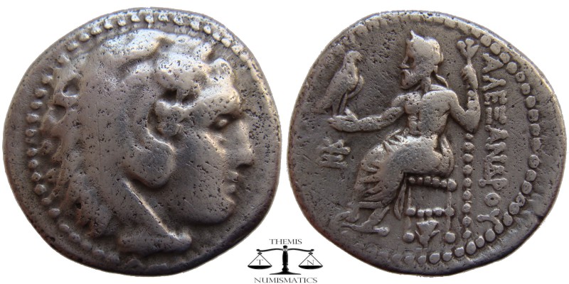 Alexander III Kings of Macedonia, AR Drachm Sardis 334-323 BC. Head of Herakles ...