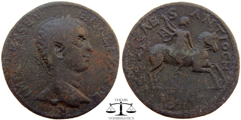 Severus Alexander Pisidia, AE33 Antioch 222-235 AD. IMP CAES SEV-ER ALEXANDE-R, ...