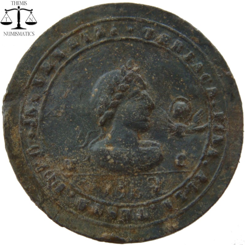 ITALY, PB Theriac box seal Venice 16th-17th century. Produced by the Alla testa ...