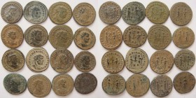 Lot of 16 AE Antoninianii coins of Maximianus / SOLD AS SEEN.